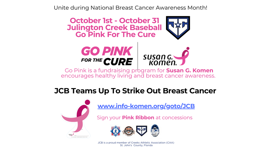 JCB Striking Out Breast Cancer